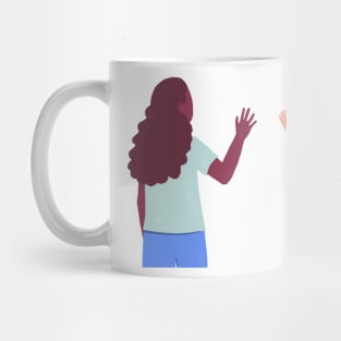 Waving Mug